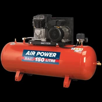 Sealey SAC1153B Belt Drive Air Compressor 150 Litre 240v