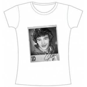 One Direction Solo Liam Skinny White TS: Small