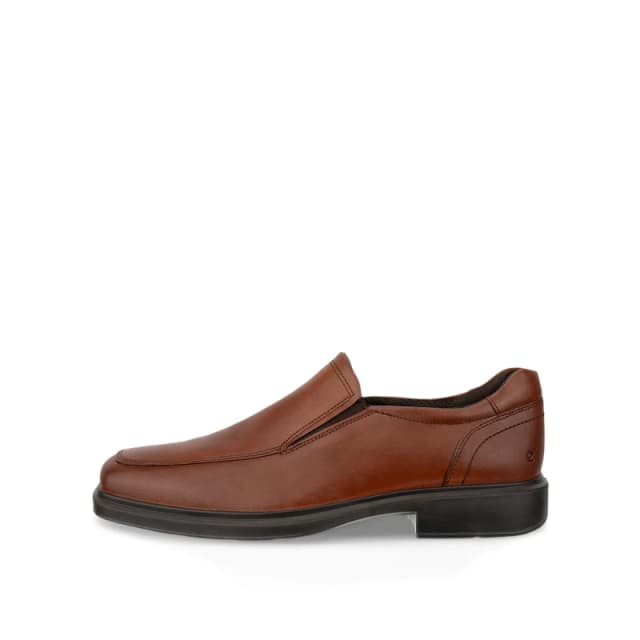 Ecco Helsinki 2 500154 Leather Mens Slip On Shoes - Cognac - Size:UK 10