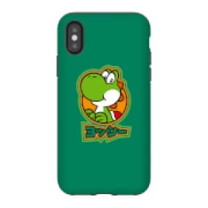 Nintendo Super Mario Yoshi Kanji Phone Case - iPhone X - Tough Case - Gloss