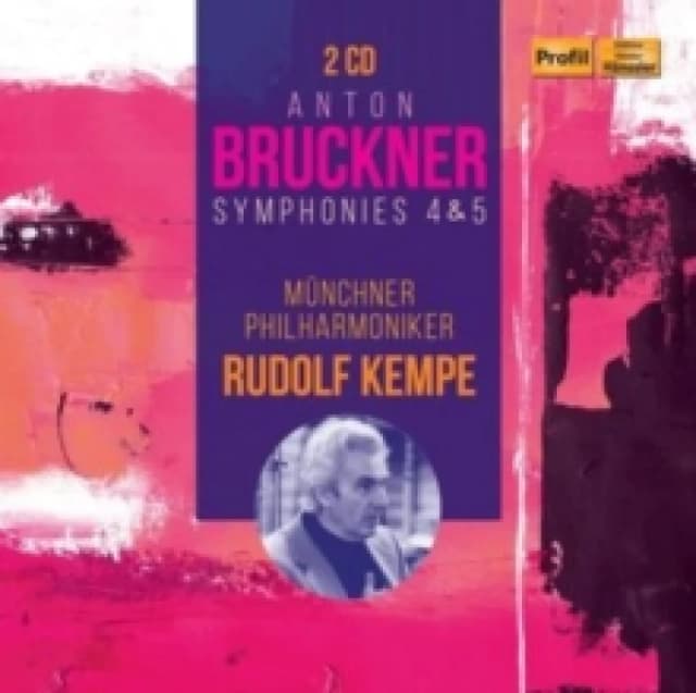 Anton Bruckner: Symphonies 4 & 5 CD / Album
