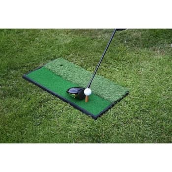 Launch Pad 2 in 1 Golf Practise Mat - Precision