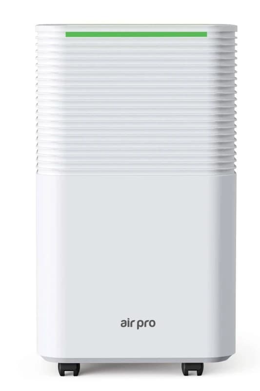Air Pro Dehumidifier Clothes Dryer Mould Remover - 2L Water Tank 12L /Day in White White Unisex