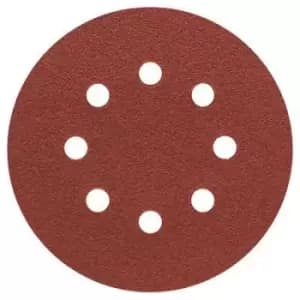Bosch 80 Grit Sanding Sheet (Dia)125mm, Pack Of 5