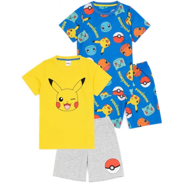 Pokemon Short Sleeve Short Leg Pyjama Set Multi unisex