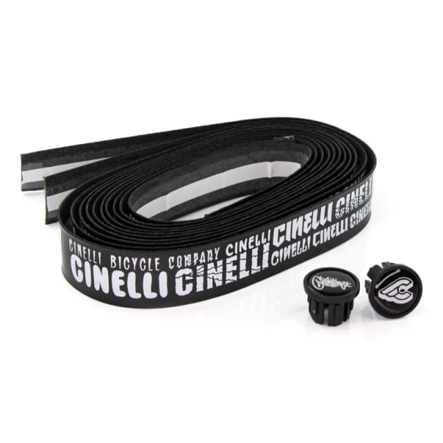 Cinelli Volee Bar tape MIKE GIANT BLACK Black - Cycles UK