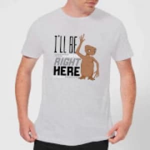 ET I'll Be Right Here T-Shirt - Grey - 3XL