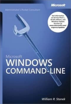 Microsoft Windows Command-Line Administrators Pocket Consultant by William R. Stanek Paperback