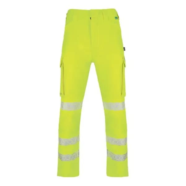 Beeswift Envirowear Beeswift Envirowear High Visibility Trousers Saturn Yellow 38S EWCTRSY38S