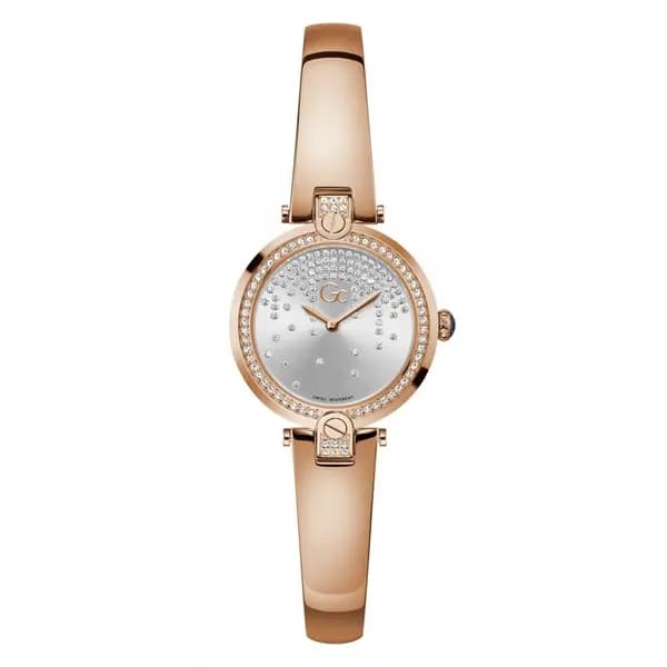 Gc Watches Ladies Fusion Bangle Rose Gold Watch Z10002L1MF
