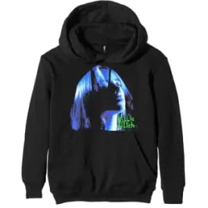 Billie Eilish - Neon Shadow Blue Unisex XX-Large Pullover Hoodie - Black