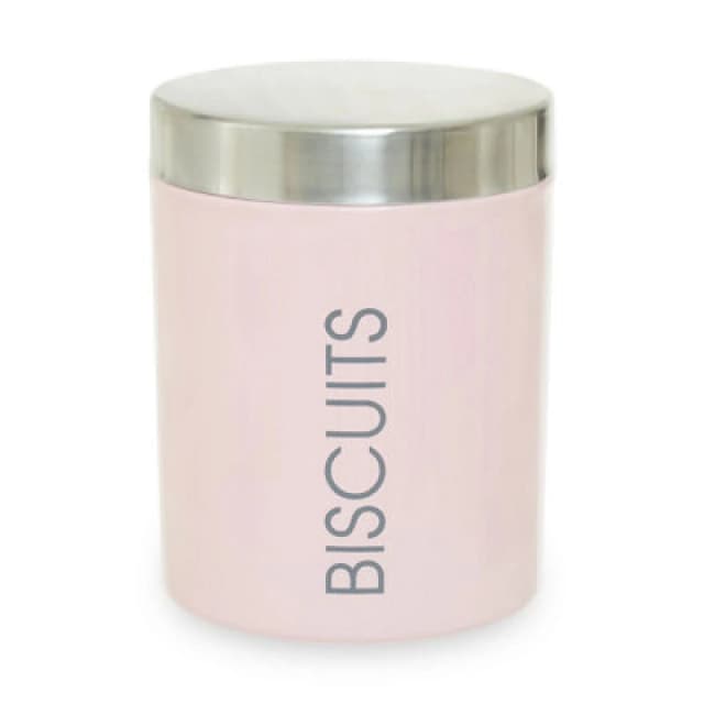 Premier Housewares Maison by Premier Enamel Biscuit Canister Pink