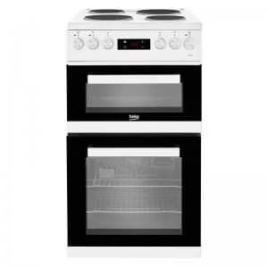 Beko KDV555AK 50cm Double Oven Electric Cooker