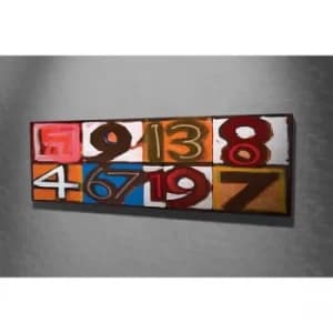 PC239 Multicolor Decorative Canvas Painting