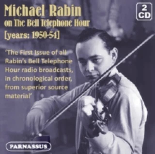 Michael Rabin On the Bell Telephone Hour (Years: 1950-54) CD / Album