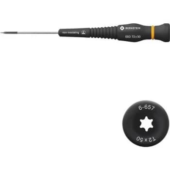 Bernstein Electrical & precision engineering Torx screwdriver Size (screwdriver) T 2 Blade length: 50 mm
