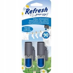 Refresh Fresh Linen Scented Air Freshener Vent Stick (Case Of 4)