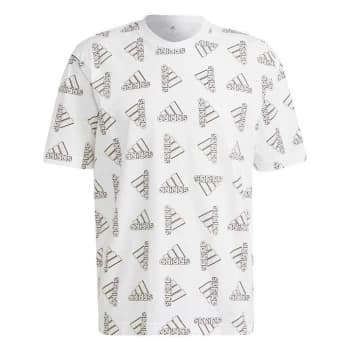 adidas Essentials Loose Giant Logo T-Shirt (Gender Neutra - White