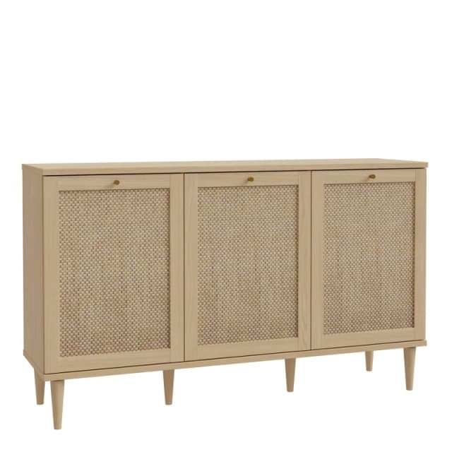 Furniture To Go Calasetta Sideboard in Light Oak Light Oak Unisex