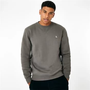 Jack Wills Belvue Pheasant Logo Crew Sweatshirt - Slate