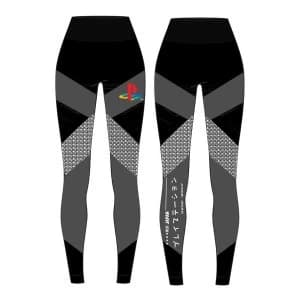 Sony Playstation Tech Womens Large Leggings - Black