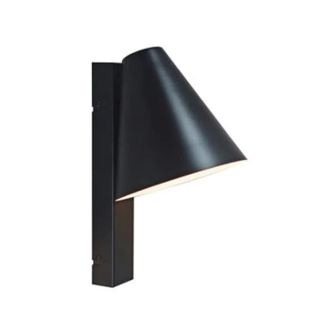 Nordlux Wilmer Metal Wall Light Black,plug In Or Mains