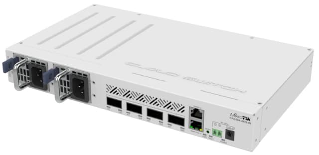 Mikrotik CRS504-4XQ-IN network switch Managed Fast Ethernet (10/100) P
