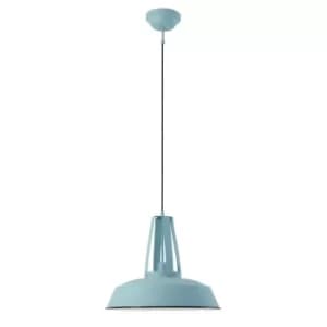 Eden Dome Pendant Ceiling Lights Pastel Color, Black Matt