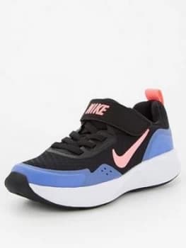 Nike Childrens Wearallday - Black, Size 10