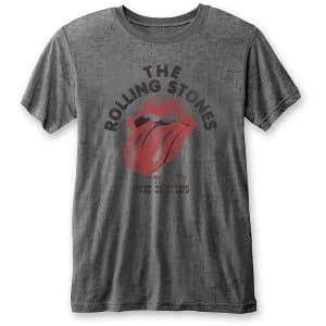 The Rolling Stones - New York City 75 Unisex Large T-Shirt - Grey