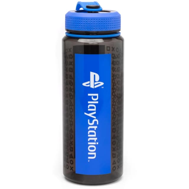 Playstation Screw Water Bottle Black