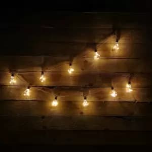 2.7m Warm White LED Festoon Light Bulbs Indoor Decorative Christmas Window Lights