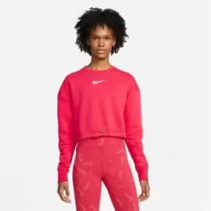 Nike Fleece Crew Sweatshirt Womens - Pink