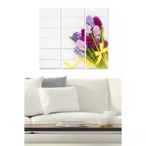 MDF385526323 Multicolor Decorative MDF Painting (3 Pieces)