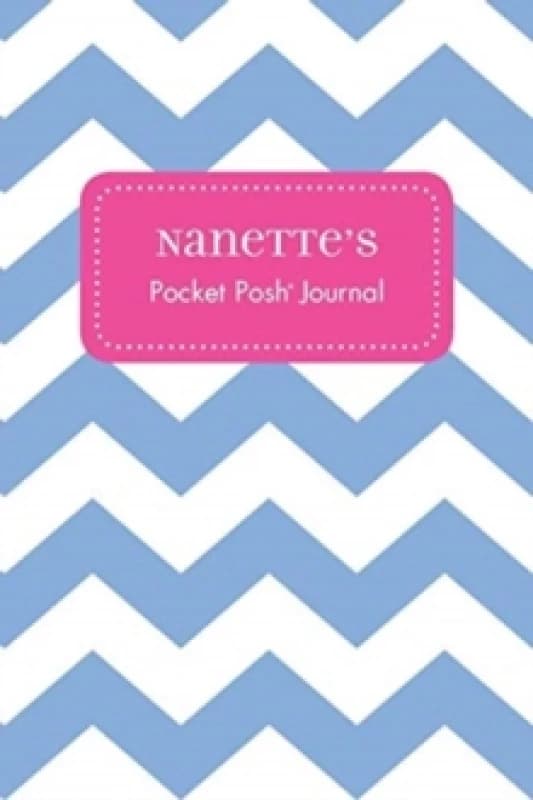 Nanette's Pocket Posh Journal, Chevron Paperback / softback
