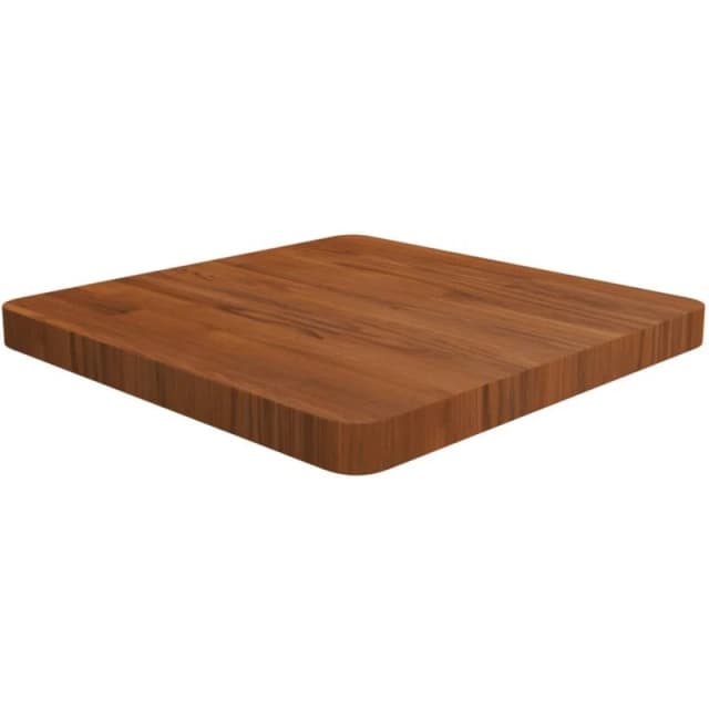 Vidaxl Square Table Top Dark Brown 50X50X4Cm Treated Solid Wood Oak, Brown 343075