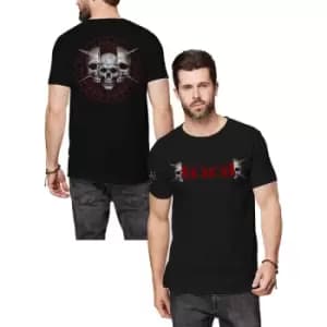 Tool - Skull Spikes Unisex Large T-Shirt - Black