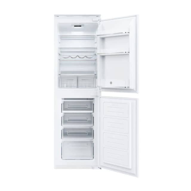 Hoover HOB50S518EK 177cm High 50/50 Integrated Fridge Freezer with Sliding Door Fixing Kit - White - E Rated