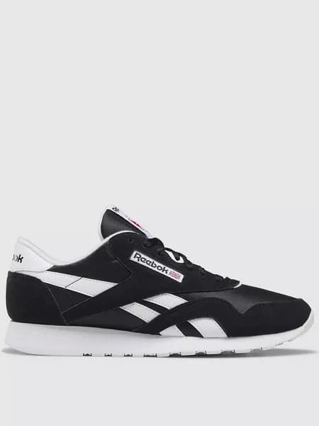 Reebok Core Black / Cloud White Classic Nylon Shoes Black Female 6 214365UK