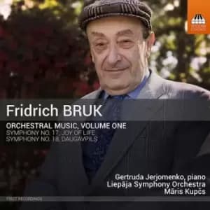 Fridrich Bruk Orchestral Music - Volume 1 by Fridrich Bruk CD Album