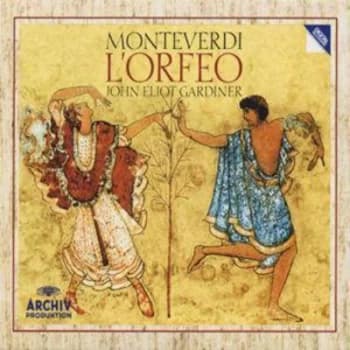 Monteverdi LOrfeo - Claudio Monteverdi by Monteverdi Choir CD Album