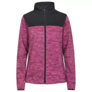Trespass Womens/Ladies Laverne DLX Softshell Jacket (S) (Fuchsia)