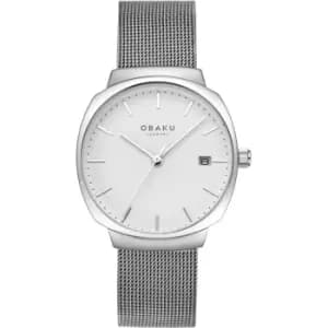 Ladies Obaku Felt Lille Steel Watch
