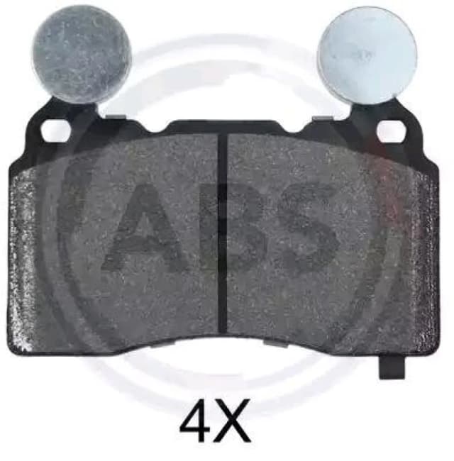 A.B.S. 35051 Brake pad set with acoustic wear warning Brake Pad Set,disc brake (402)