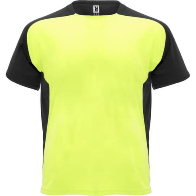 ROLY ROLY Men Bugatti Sports T-Shirt in Bright Yellow Size: Small Bright Yellow S Male 5063574291439