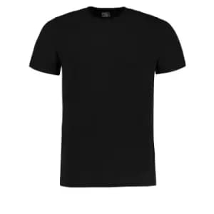 Kustom Kit Mens Superwash 60 Fashion Fit T-Shirt (3XL) (Black)