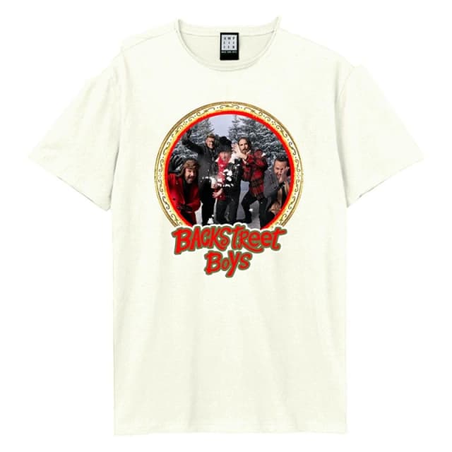 Amplified Amplified Men Ornament Backstreet T-Shirt in White Size: X-Small White XS Male 5063527791900