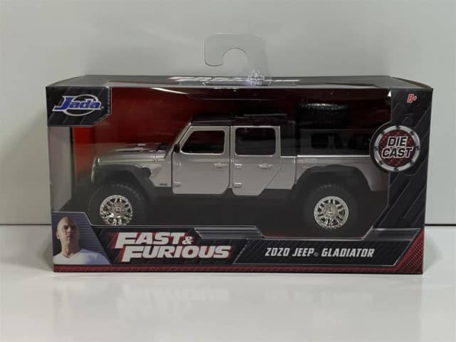 Jada Fast and Furious Hobbs and Shaw 2020 Jeep Gladiator 1:32 Jada 32031 Silver unisex