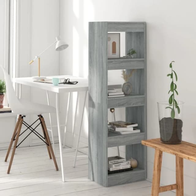 VIDAXL Vidaxl - Book Cabinet/Room Divider Grey Sonoma 40x30x135cm 8720286844229
