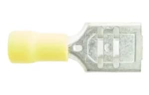 Wiring Connectors Yellow Female SlideOn 375 9.5mm Pack of 2 PWN308 WOTNOTS